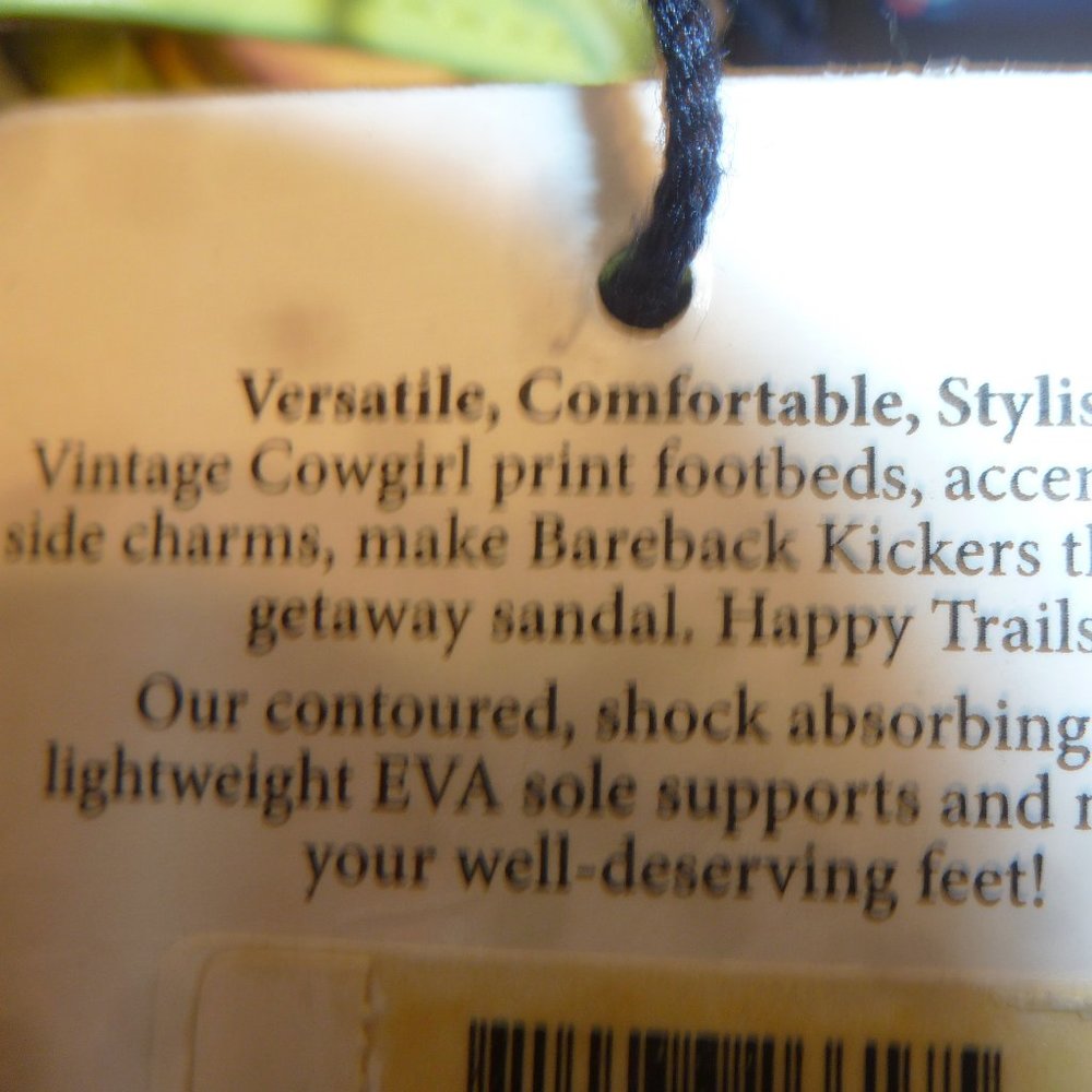 Sale - Versatile, Comfortable & Stylish Women"s Thong Sandal Cowgirl Flip Flops… - Picture 14 of 14